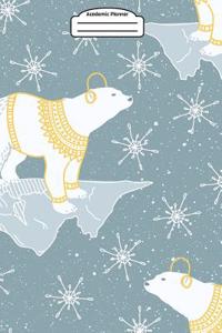 Academic Planner 2019-2020 - Arctic Animals Space Vol 5