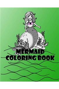 Mermaid Coloring Book