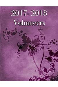 2017-2018 Volunteers: Volunteer Activity Log Book