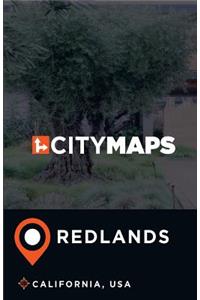 City Maps Redlands California, USA