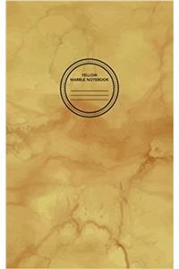 Yellow Marble Notebook