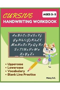 Cursive Handwriting Workbook