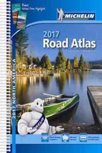 Michelin North America Road Atlas 2017
