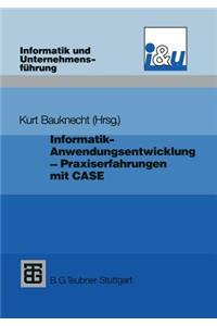 Informatik - Anwendungsentwicklung - Praxiserfahrungen