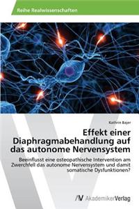 Effekt einer Diaphragmabehandlung auf das autonome Nervensystem