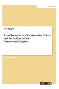 Sozioökonomische Charakteristika Chinas und ihr Einfluss auf die Wettbewerbsfähigkeit