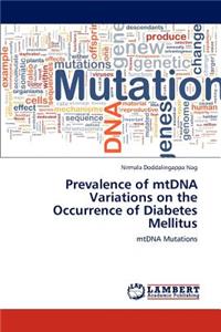 Prevalence of Mtdna Variations on the Occurrence of Diabetes Mellitus