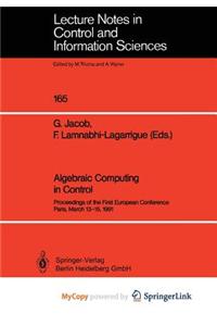 Algebraic Computing in Control