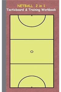 Netball 2 in 1 Tacticboard and Training Workbook