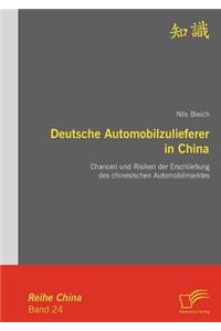 Deutsche Automobilzulieferer in China