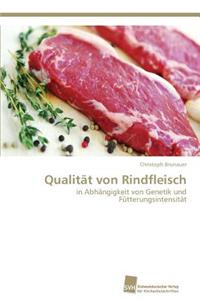 Qualität von Rindfleisch