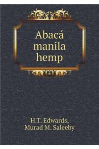 Abacá manila hemp