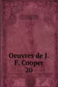 Oeuvres de J.F. Cooper