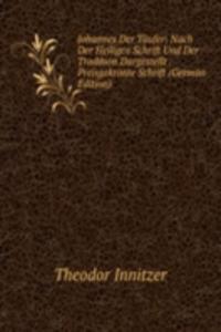 Johannes Der Taufer
