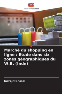 Marché du shopping en ligne