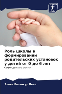 Роль школы в формировании родительских ус