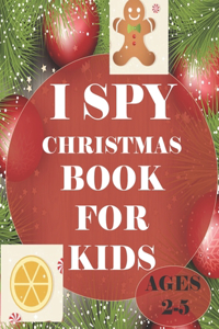 i spy Christmas book for kids Age 2-5