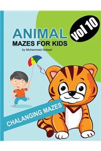 Animal Mazes for Kids - Vol 10