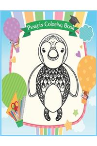 Penguin Coloring Book