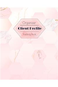 Organizer Client Profile Tracking Book