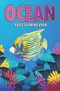 Ocean Adult coloring book
