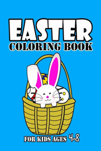 Easter Coloring Book for Kids Ages 4-8