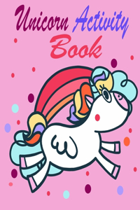 unicorn activity Coloring book for kids ages 4-8