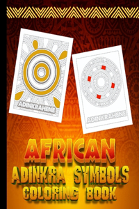 African Adinkra Symbols Coloring book