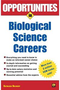 Opportunities in Biological Science Careers