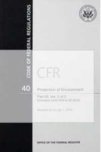 CFR66664 Protection of the Environment Part 52 (Section 52.1019-52.2019)