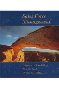 Sales Force Management (Irwin Series in Marketing)