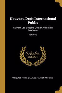 Nouveau Droit International Public