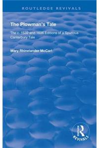 The Plowman's Tale