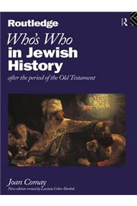 Who's Who in Jewish History