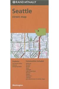Rand McNally Seattle, Washington Street Map