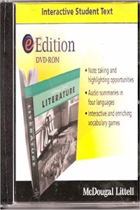 McDougal Littell Literature: Eedition DVD-ROM Grade 8 2008