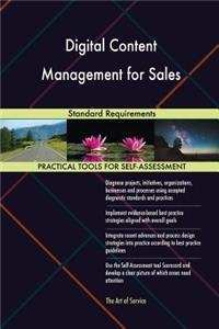 Digital Content Management for Sales Standard Requirements