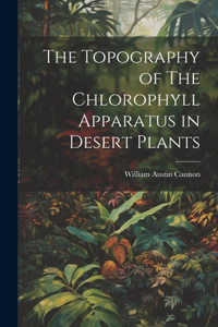 Topography of The Chlorophyll Apparatus in Desert Plants