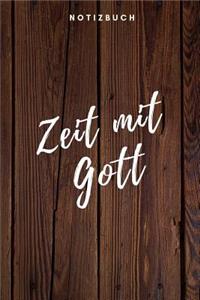 Zeit mit Gott Notizbuch