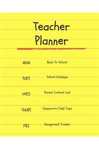 Teacher Planner