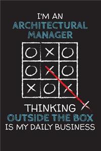 I'm an ARCHITECTURAL MANAGER
