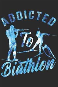 Biathlon Notizbuch