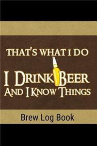 Brew Log Book