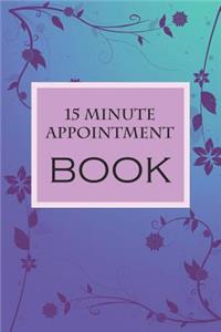 15 Minute Appointment Book