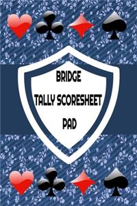 Bridge Tally Scoresheet Pad