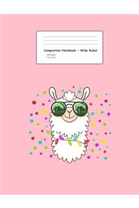 Composition Notebook - Wirde Ruled