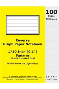 Reverse Graph Paper Notebook