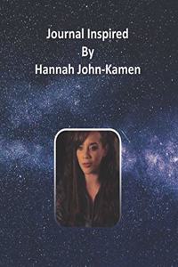 Journal Inspired by Hannah John-Kamen