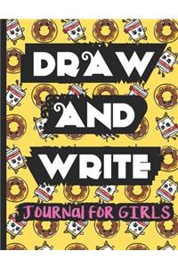 Draw and Write Journal for Girls