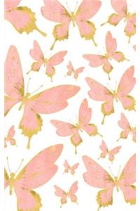 Pink Butterfly Notebook